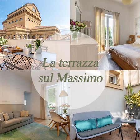 La Terrazza Sul Massimo Daire Palermo Dış mekan fotoğraf