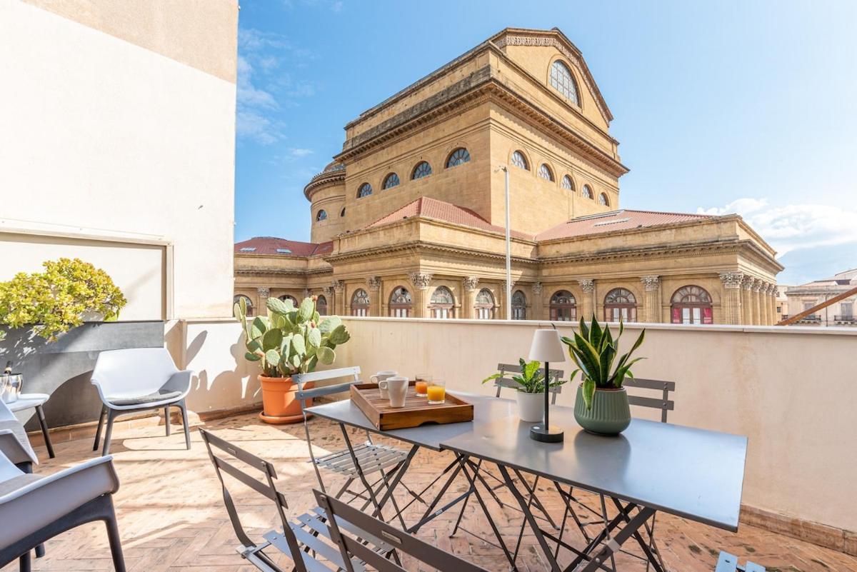 La Terrazza Sul Massimo Daire Palermo Dış mekan fotoğraf