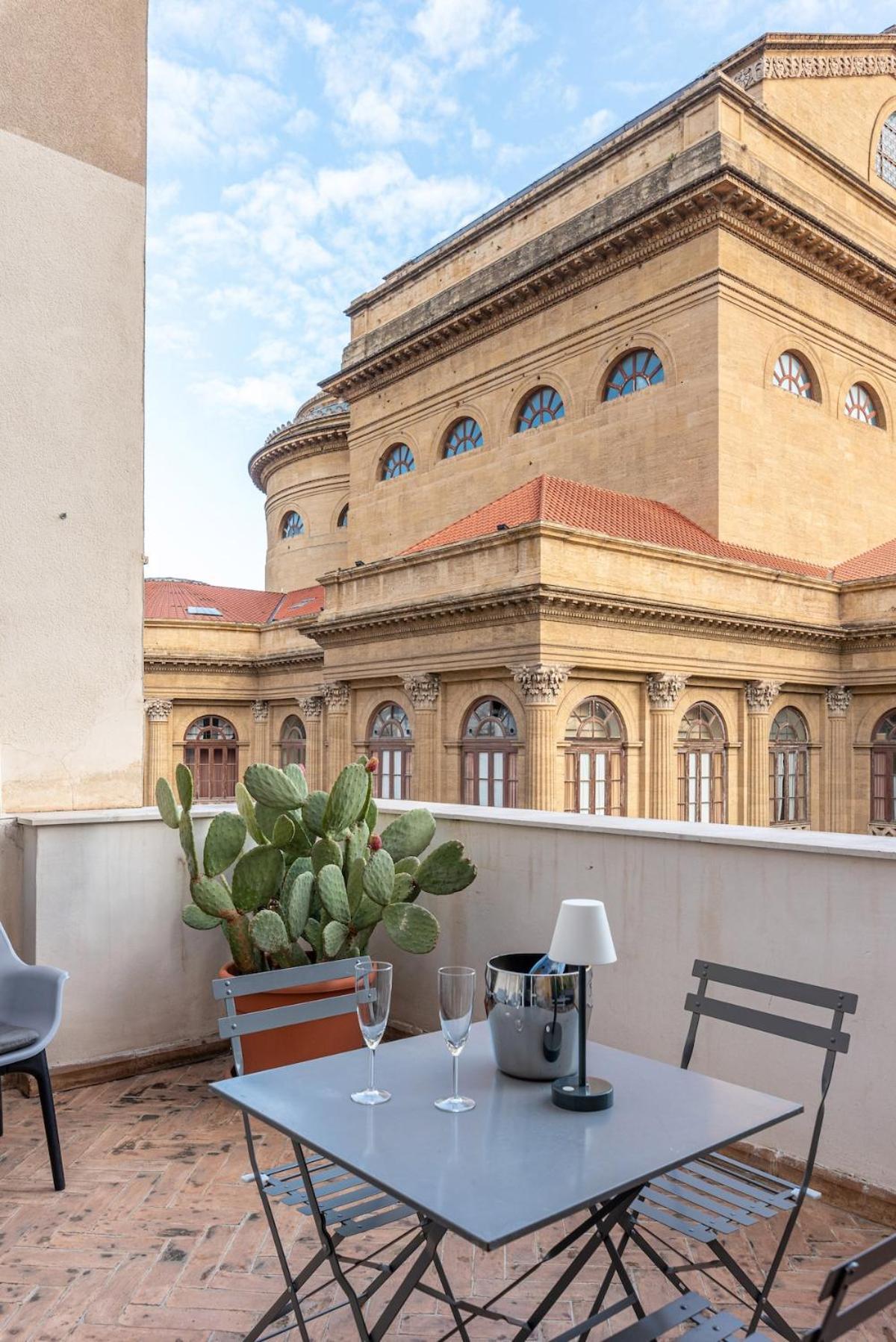 La Terrazza Sul Massimo Daire Palermo Dış mekan fotoğraf